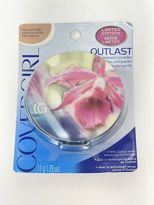 COVERGIRL Outlast Limited Edition Pressed Powder Translucent Light NOS