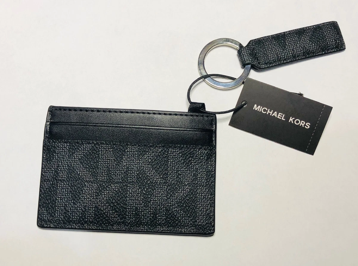 Michael Kors ColorBlock Logo Billfold Mens Wallet With Keychain The Outlet #76 Michael Kors ColorBlock Logo Billfold Mens Wallet With Keychain The Outlet