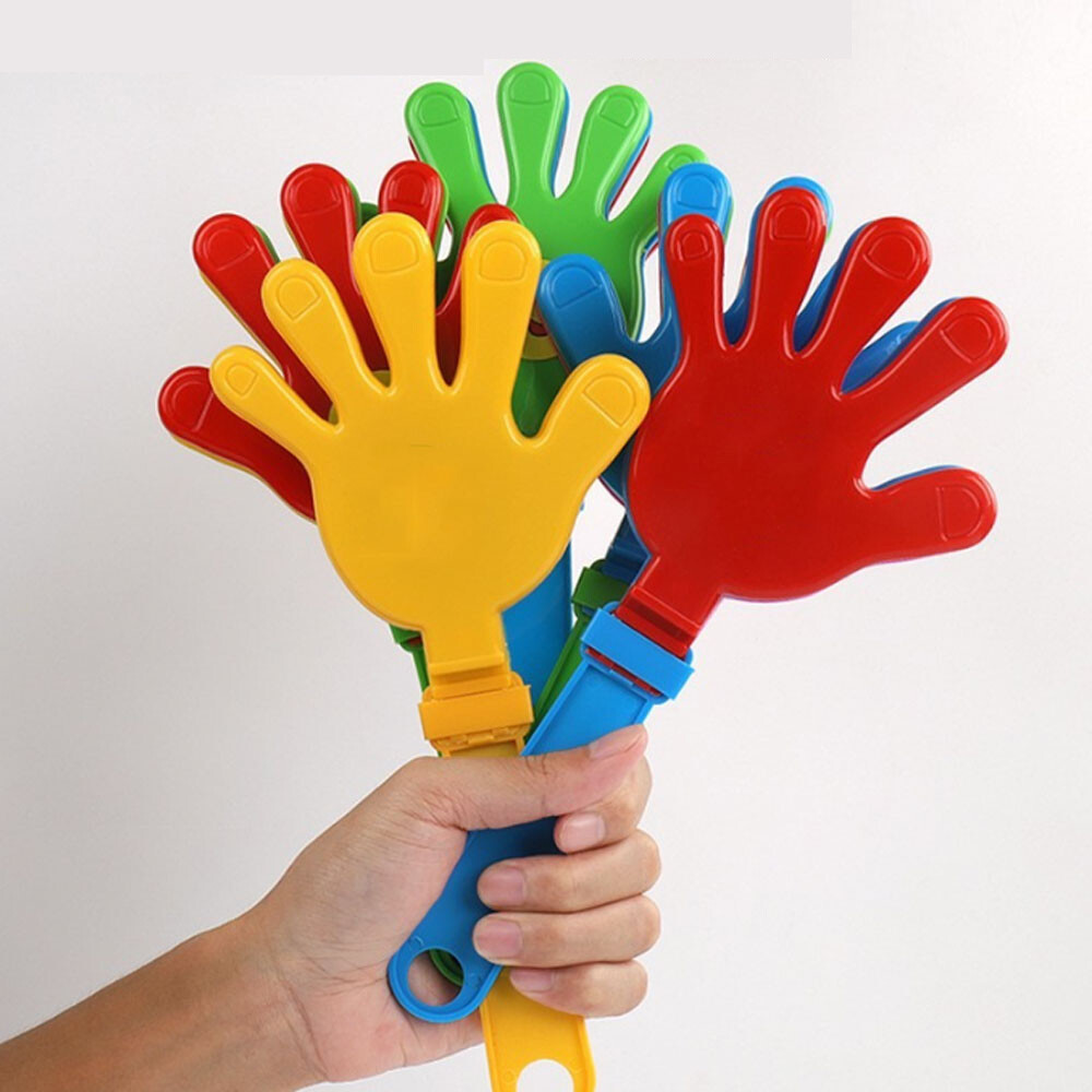 3X Hand Clappers Noisemakers Party Favors Plastic Small Clapping