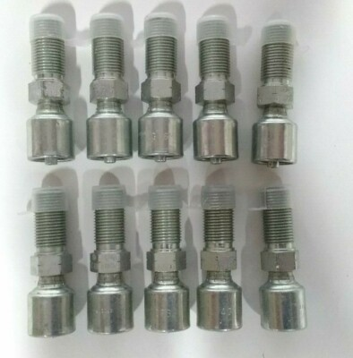 #ad #ad Gates G25225 0406 4G 6MFFOR MegaCrimp Fitting 1 4quot; Hose Male Flat Face ORFS 10PK $49.29
