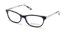 Marcolin MA5014 092 Royal Blue Plastic Optical Eyeglasses Frame 53-16-135 MA