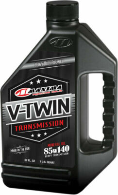 Maxima Racing Oil V-Twin Motorcycle Transmission Fluid/Oil | 85W-140 | 1 Qt