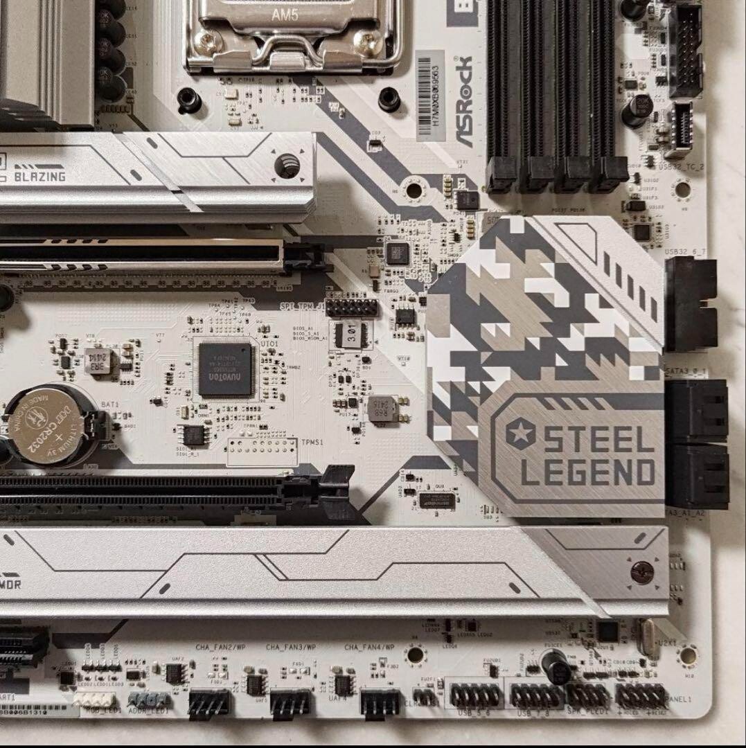 ASRock B650 Steel Legend WiFi Motherboard AMD Socket AM5 Used | eBay