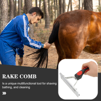 Horse Shedding Blade On Dog 2-Pack Stainless Steel Shedding - Main Image