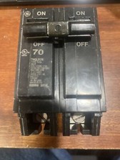 GE General Electric THQL2170 70-Amp 2-Pole 120/240VAC No Box Breaker