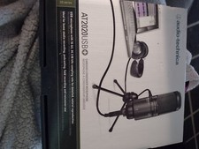 Audio-Technica AT2020 podcast microphone 