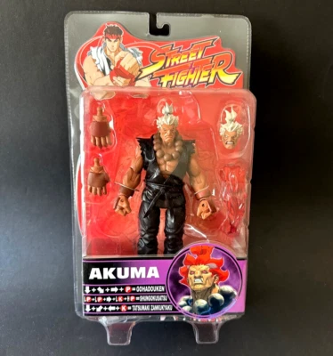 STREETFIGHTER 15th Anniversary Series 4 AKUMA white hair 17cm PVC figure Sota - Imagen 1 de 3