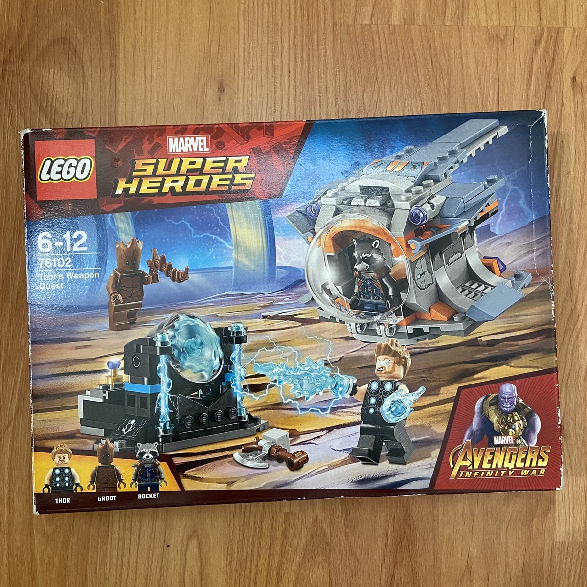 Lego Marvel Super Heroes Avengers Infinity Wars NOT Complete Set