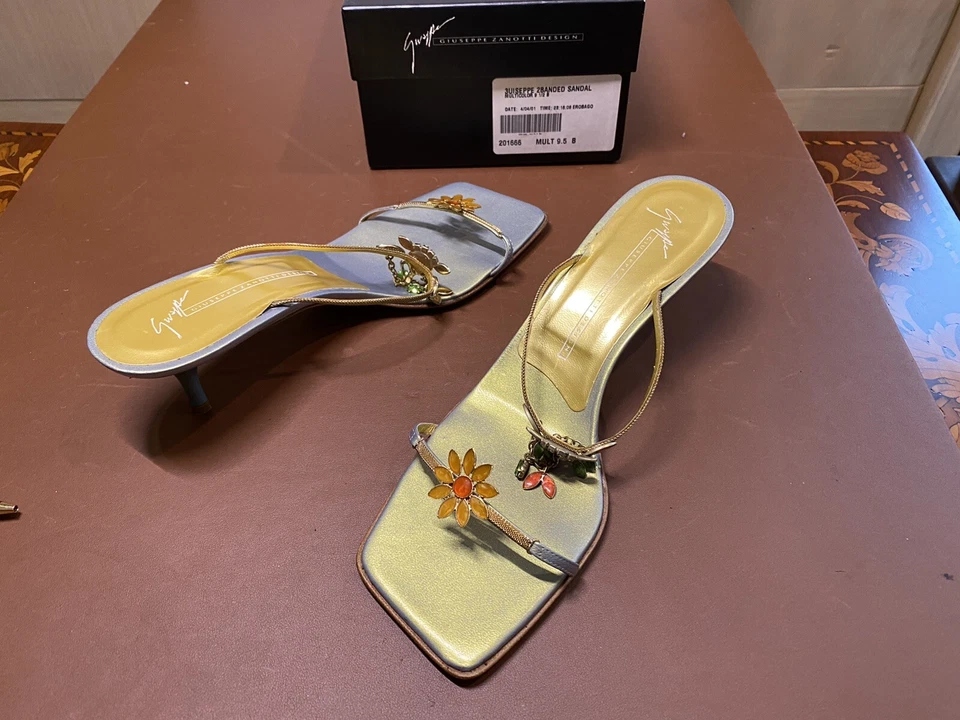 giuseppe zanotti Women Sandals Strap Size 9.5 - Image 2 of 4