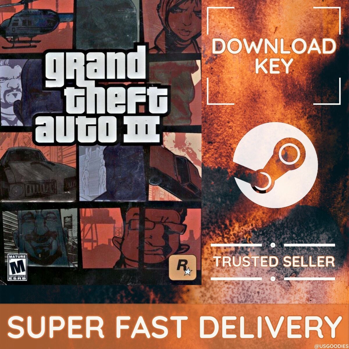 Buy Grand Theft Auto III PC Steam Key