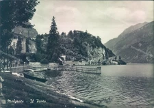 i248 cartolina malgrate provincia di lecco il porto
