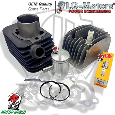 GRUPPO TERMICO COMPLETO CILINDRO PISTONE ø10 PIAGGIO CIAO SI BRAVO GRILLO 50