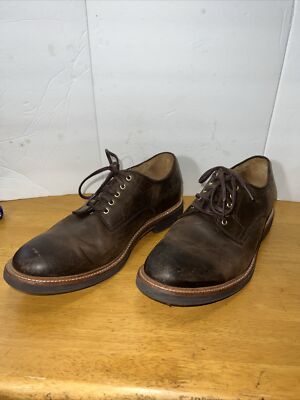 UGG Men's Jovin Casual or Business Comfort Oxfords Brown Leather Size 11 