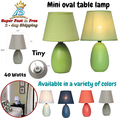 Mini Table Lamp Bedside Night Light, Living Room Table Lamps With Night Light In Base