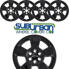 2014-2018 Chevrolet Silverado 1500 20 Gloss Black Wheel Skins Imp-490blk Set4