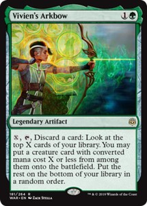 Vivien's Arkbow x4 - War of the Spark - NM-Mint, English - War of the Spark