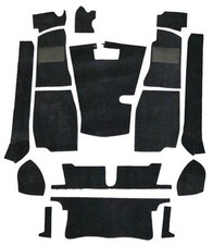 Replacement Black Car Carpet Set - High Quality To Fit Mg Mgb Gt 1968-1980