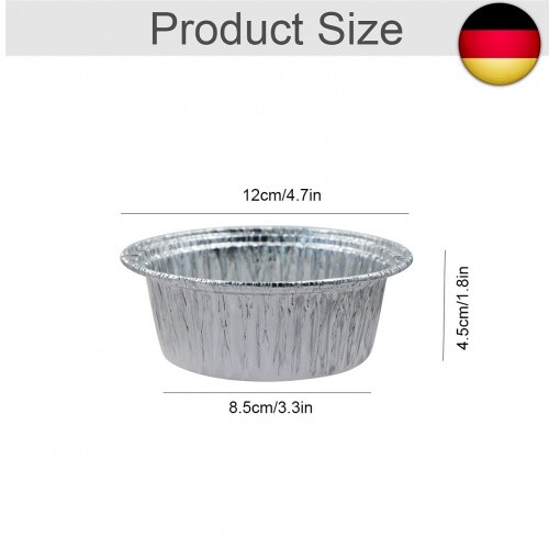 Aluschalen Rund Aluminiumschale Grill Tropfschalen Grillschale - Bild 2 von 9