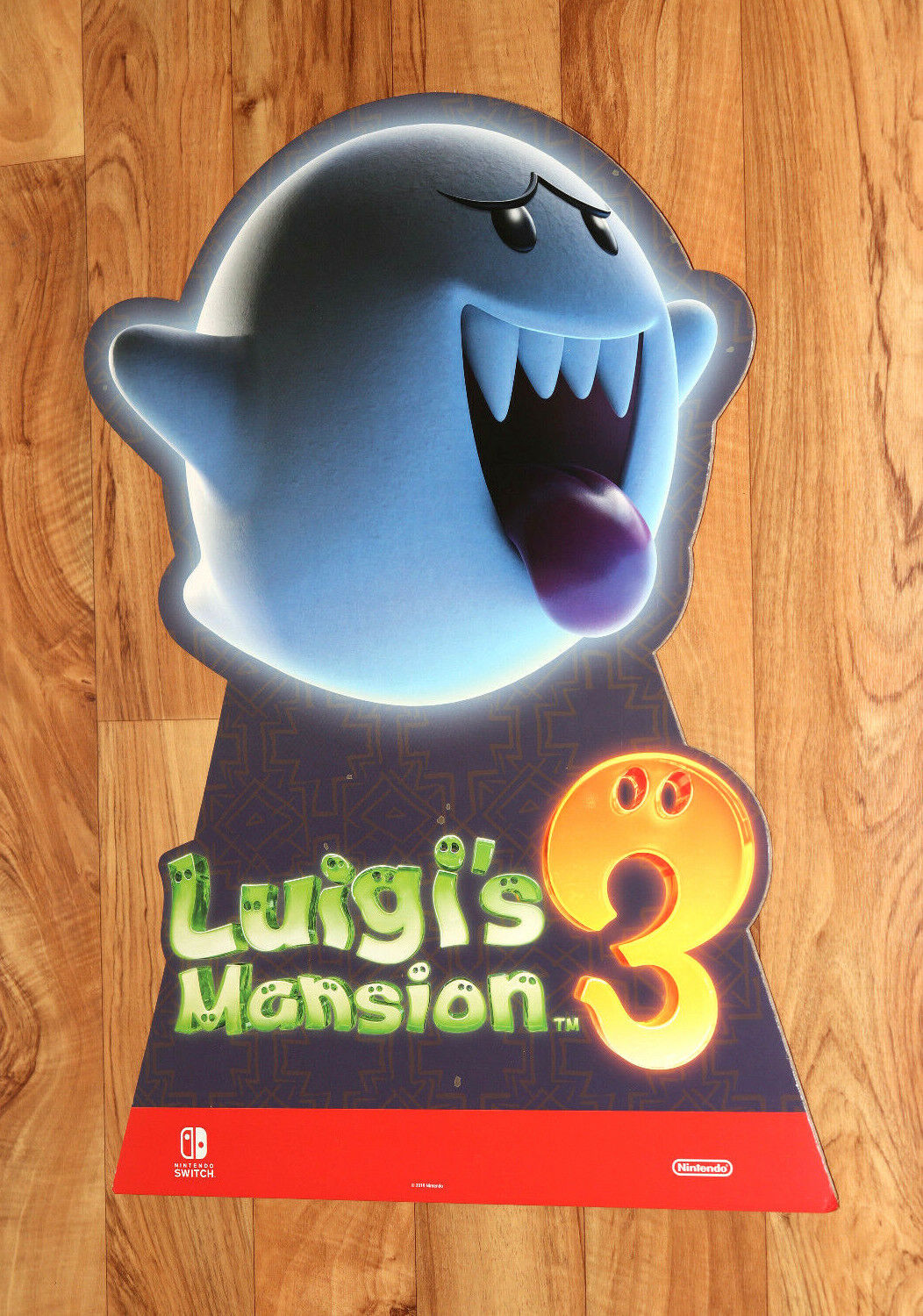 Nintendo Switch Luigi's Mansion 3 Standee, Luigi & Gooigi, Custom Light Job