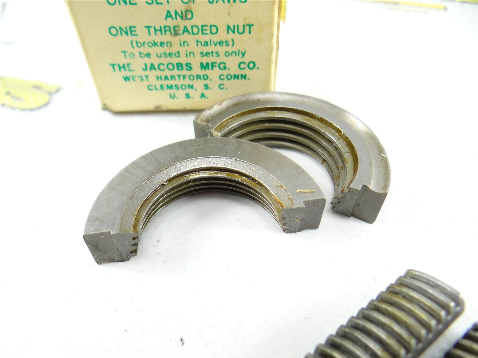 NEW JACOBS 11N BALL BEARING DRILL CHUCK REPLACEMENT JAWS & NUT U11N