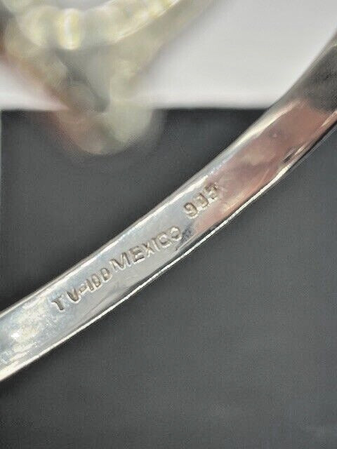 Sterling Silver Snaffle bit Equestrian hinged bra… - image 4