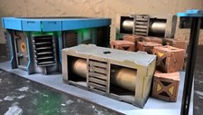 Cargo depot table top 28mm wargame infinity building terrain scenary Legion