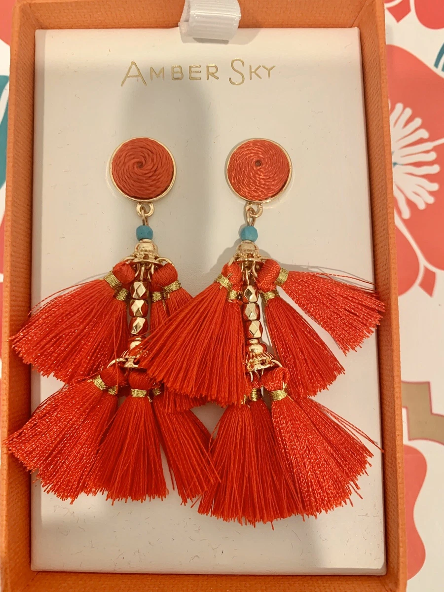 Amber sky best sale earrings