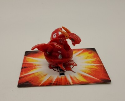 Bakugan Battle Brawlers Hyper Dragonoid Red Pyrus B3 Bakusteel 740G