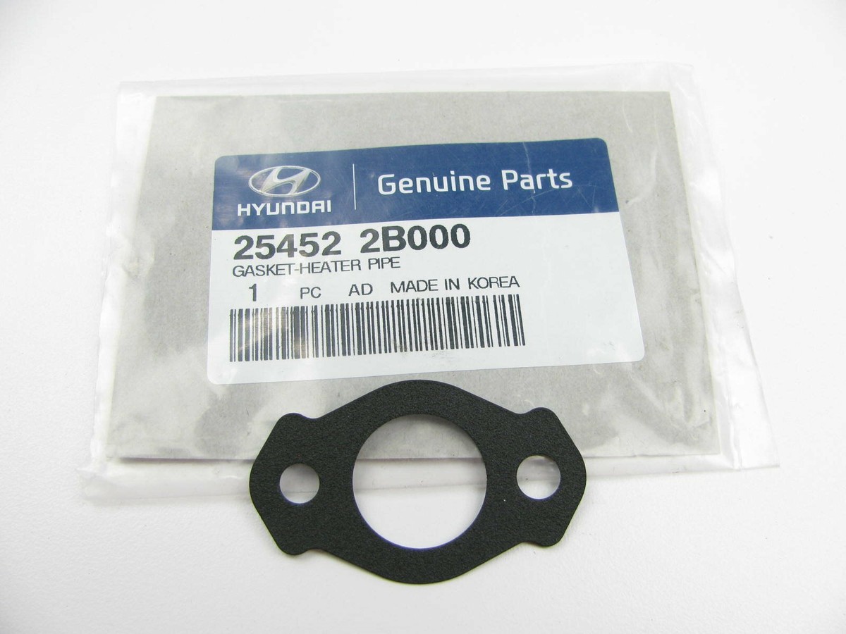 NEW - OEM 254522B000 Heater Pipe Gasket OEM For Hyundai 1.6L Non 