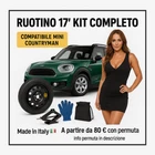 MINI Countryman 17" Space Saver Spare Wheel 2017-2025 Jack Gloves Pouch Free