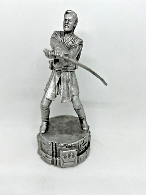 OBI WAN KENOBI QUEEN Chess Silver Replacement Piece 2005 STAR WARS SAGA EDITION