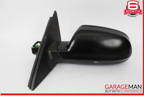 10-16 Audi A4 Front Left Driver Side Door Rear View Mirror Black OEM