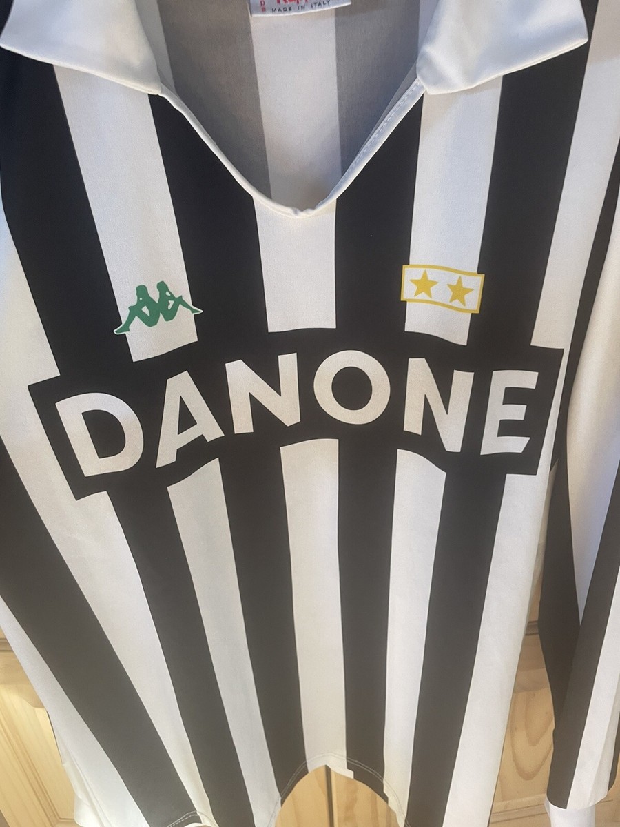 Juventus Kappa Danone 92-94 Home Shirt Large | eBay UK