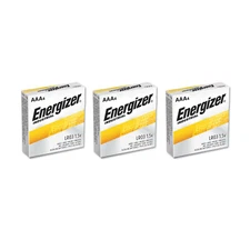 12 Energizer Industrial AAA Alkaline Batteries (EN92, LR03)