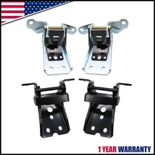 Front Upper Lower Door Hinge 4 For 1980-1997 Ford F150 F-250 F-350 Truck Mercury