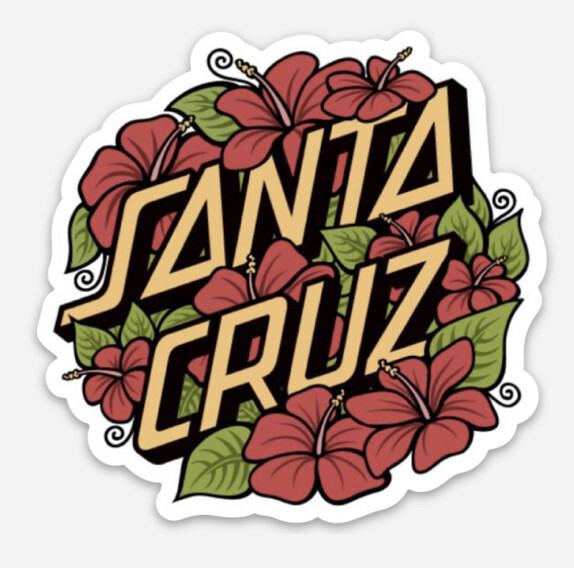 Santa Cruz Skateboards Vinyl Sticker Decal | eBay