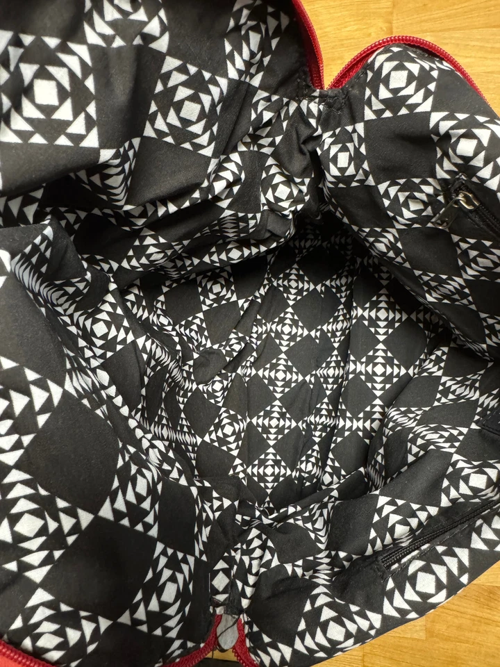 VOLCOM Indulge Carry All RED rot Handtasche Bag New NEUWARE PORTOFREI !! - Bild 2 von 4