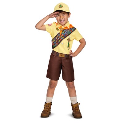 Disney Pixar Up Movie Russell Wilderness Explorer Scout Deluxe Child Costume Ebay