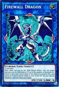 Firewall Dragon - COTD-EN043 - Secret Rare - Unlimited Edition x1 - Near Mint