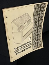 ORIGINAL  ROCK-OLA Jukebox SERVICE MANUAL Model 450-451-452