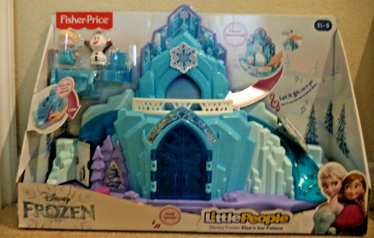 Little people sales elsa ice palace