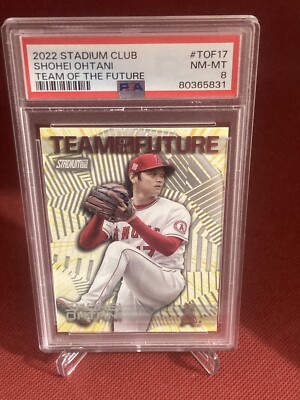 2022 Stadium Club Shohei Ohtani Chrome Team Of The Future #TOF17