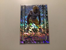 2021 Leaf METAL DRAFT Jacoby Stevens SILVER MARBLES RC AUTO 8/60 Eagles-LSU