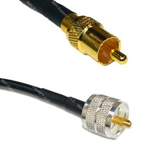 RFC240UF RCA MALE to PL259 UHF Male Coax RF Cable USA-Ship Lot