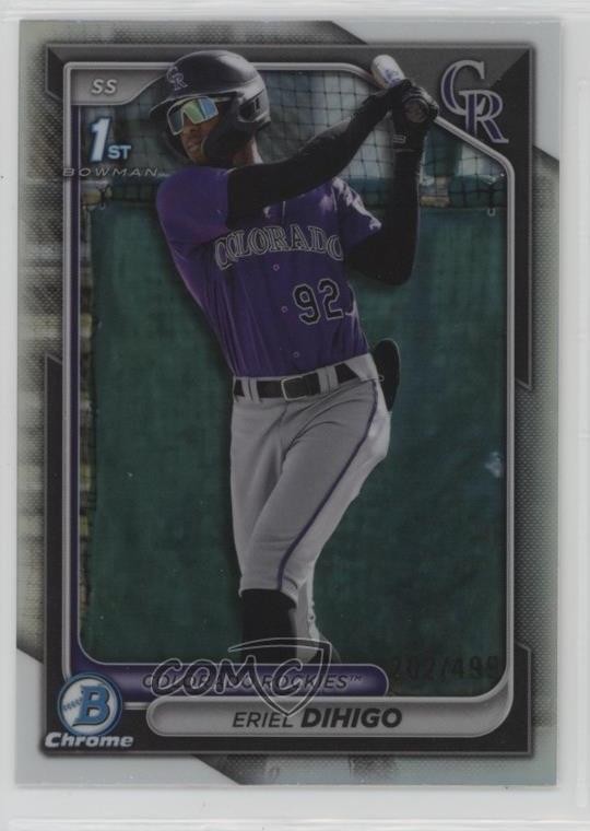 2024 Bowman Chrome Prospects Refractor /499 Eriel Dihigo #BCP-200 0a6