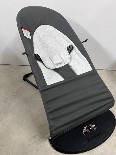 Baby Bjorn Soft Bouncer - Black/Gray USED