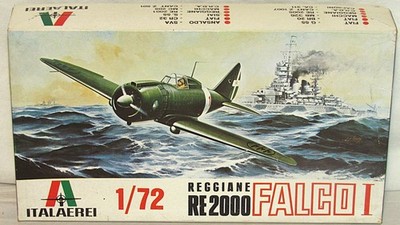 Italeri CAT.N.A. 104 Reggiane RE 2000 Falco I  1:72 Scale (PV)