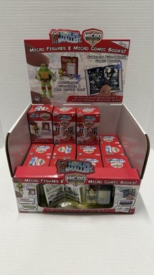 World s Smallest Micro Action Figures And Comic Book TMNT GIJoe Lot Of 15 New