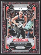 2024 Panini Prizm Monopoly WNBA #51 Brionna Jones Red Classic Icons Prizm
