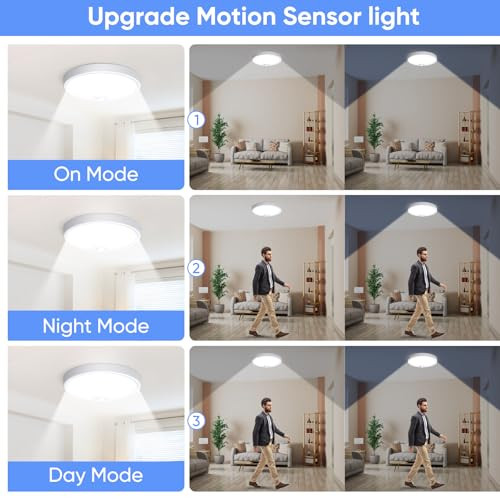 Wired Motion Sensor Light Indoor,9 inch Closet Lights Motion Sensored - Picture 5 of 7